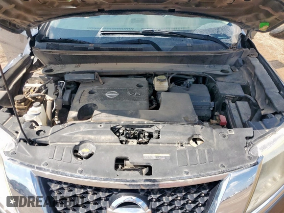 2015 Nissan Pathfinder SL with VIN 5N1AR2MN0FC630745, listed as a Copart auction lot 58517015 with 178,291 mi miles and Salvage title. Bid and sale history available at DreamBid. Image 12.