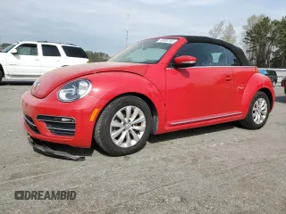 2018 Volkswagen Beetle S with VIN 3VW5DAAT7JM516764, listed as a Copart auction lot 49883765 with 50,913 mi miles and Salvage Title. Bid and sale history available at DreamBid. Image 1.