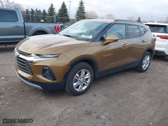 2019 Chevrolet Blazer with VIN 3GNKBBRA0KS600062, listed as a IAAI auction lot 41224797 with 24,588 mi miles. Bid and sale history available at carsss.com. Image 17.
