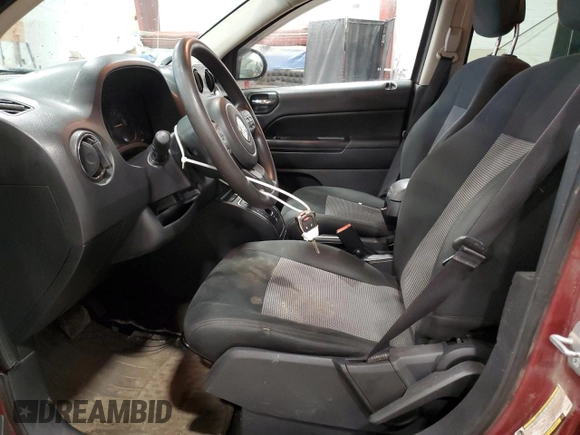 2014 Jeep Compass Sport with VIN 1C4NJDBB3ED728131, listed as a Copart auction lot 49822685 with 121,586 mi miles and Clean Title. Bid and sale history available at carsss.com. Image 7.