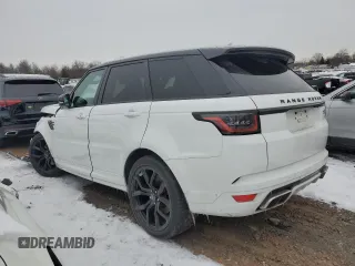 2022 Land Rover Range Rover Sport SVR with VIN SALWZ2RE8NA799997, listed as a Copart auction lot 38238204 with Not Provided miles and Salvage Title. Bid and sale history available at DreamBid. Image 2.