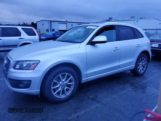 2011 Audi Q5 Premium Plus with VIN WA1LFAFP1BA034445, listed as a Copart auction lot 45037155 with 131,267 mi miles and Salvage Title. Bid and sale history available at DreamBid. Image 1.