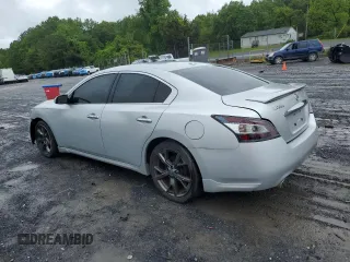 2013 Nissan Maxima S with VIN 1N4AA5AP2DC818544, listed as a Copart auction lot 56555005 with 168,271 mi miles and Clean Title. Bid and sale history available at DreamBid. Image 2.