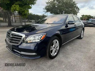 2018 Mercedes-Benz S-Class S 450 with VIN WDDUG6EBXJA419369, listed as a Copart auction lot 80801594 with 44,432 mi miles and Non Repairable. Bid and sale history available at carsss.com. Image 1.