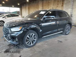 2024 Audi Q5 S line Prestige with VIN WA1FAAFY1R2090698, listed as a IAAI auction lot 41273717 with 8,684 mi miles and . Bid and sale history available at DreamBid. Image 17.