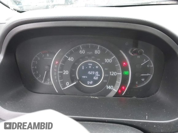 2014 Honda CR-V EX-L with VIN 5J6RM4H72EL092989, listed as a IAAI auction lot 42094182 with 152,319 mi miles. Bid and sale history available at carsss.com. Image 15.