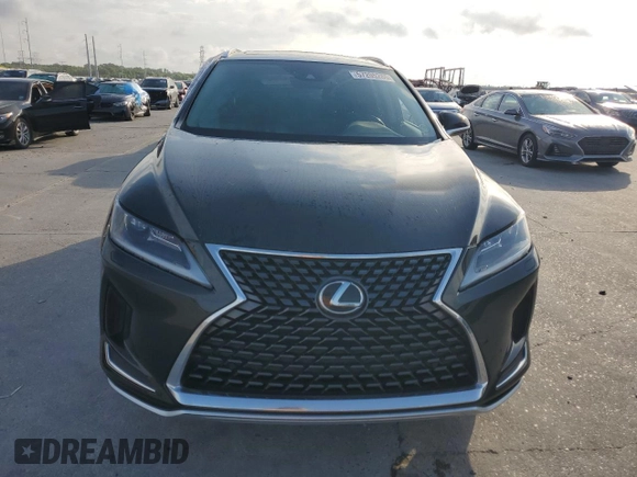 2021 Lexus RX 350 z VIN JTJHZMDA5M2053092, wystawiony jako Copart lot #57295285 z przebiegiem 46 496 mil mil oraz Szkoda całkowita • Salvage title. Historia ofert i sprzedaży dostępna na DreamBid. Obrazek 5.