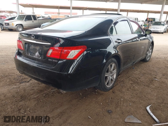 2008 Lexus ES 350 with VIN JTHBJ46G082241847, listed as a IAAI auction lot 41938750 with 1 mi miles. Bid and sale history available at carsss.com. Image 4.