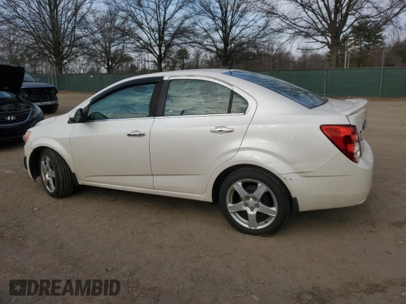 2014 Chevrolet Sonic LTZ with VIN 1G1JE5SH4E4132029, listed as a Copart auction lot 45450305 with 115,173 mi miles and Clean Title. Bid and sale history available at carsss.com. Image 2.