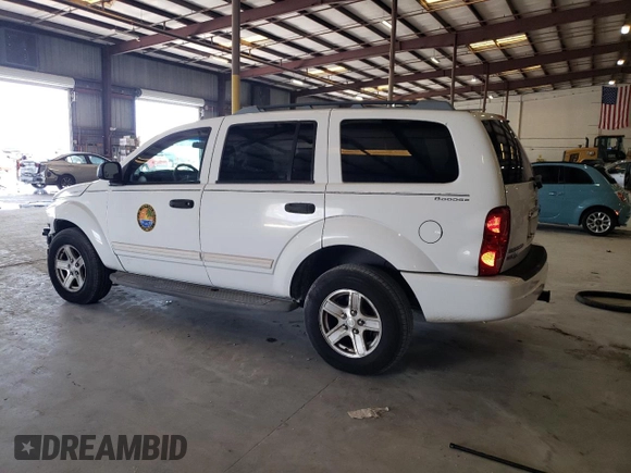 2004 Dodge Durango SLT with VIN 1D4HB48D64F178741, listed as a Copart auction lot 64197665 with 171,416 mi miles and Salvage title. Bid and sale history available at DreamBid. Image 2.
