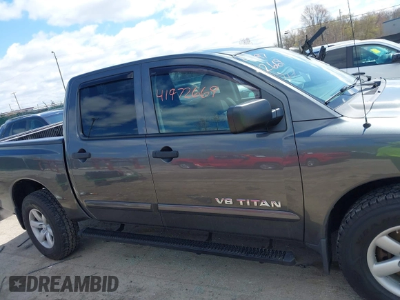 2012 Nissan Titan SV with VIN 1N6AA0EC7CN331375, listed as a IAAI auction lot 41972669 with 109,288 mi miles. Bid and sale history available at carsss.com. Image 14.