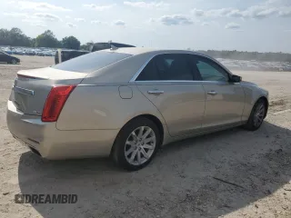 2014 Cadillac CTS Luxury RWD with VIN 1G6AR5S31E0124965, listed as a Copart auction lot 57506875 with 78,668 mi miles and Salvage title. Bid and sale history available at DreamBid. Image 3.