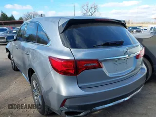 2017 Acura MDX with VIN 5J8YD4H33HL002799, listed as a IAAI auction lot 41157426 with 76,288 mi miles. Bid and sale history available at carsss.com. Image 3.