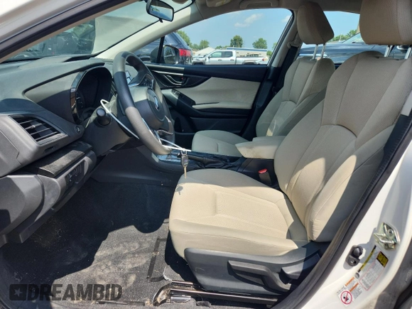 2020 Subaru Impreza with VIN 4S3GKAB67L3602929, listed as a Copart auction lot 64075925 with 21,029 mi miles and Salvage title. Bid and sale history available at DreamBid. Image 7.
