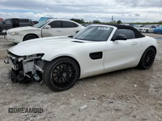 2019 Mercedes-Benz AMG GT with VIN WDDYK7HA6KA024485, listed as a Copart auction lot 46686185 with 38,897 mi miles and Salvage Title. Bid and sale history available at carsss.com. Image 1.