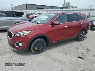 2016 Kia Sorento EX with VIN 5XYPHDA51GG114926, listed as a Copart auction lot 58400865 with 113,539 mi miles and Clean title. Bid and sale history available at DreamBid. Image 1.