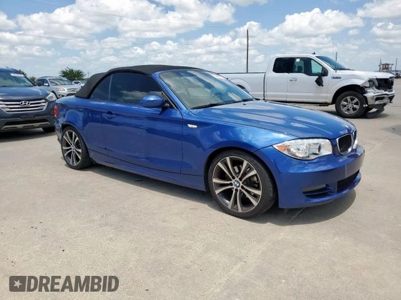 2008 BMW 1 Series 128i with VIN WBAUL73558VE88790, listed as a Copart auction lot 64475705 with 91,286 mi miles and Salvage title. Bid and sale history available at DreamBid. Image 4.