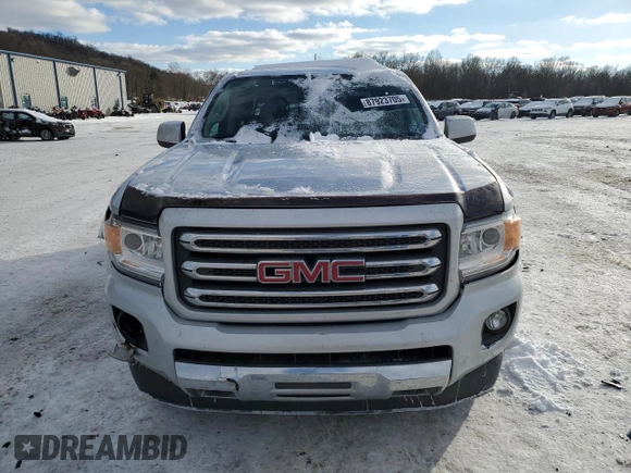 2015 GMC Canyon 4WD SLE with VIN 1GTG6BE37F1187705, listed as a Copart auction lot 87923705 with 111,254 mi miles and Salvage Title. Bid and sale history available at carsss.com. Image 5.