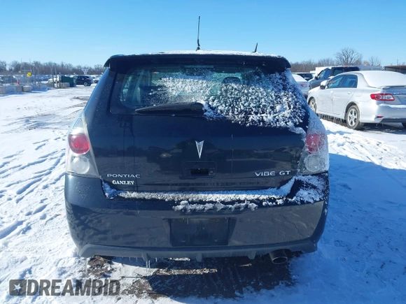 2009 Pontiac Vibe with VIN 5Y2SN67049Z418315, listed as a IAAI auction lot 41589571 with 180,526 mi miles and . Bid and sale history available at DreamBid. Image 16.