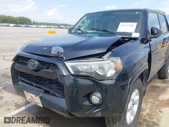 2016 Toyota 4Runner Limited with VIN JTEBU5JR9G5364014, listed as a IAAI auction lot 42147485 with 228,199 mi miles and . Bid and sale history available at DreamBid. Image 6.