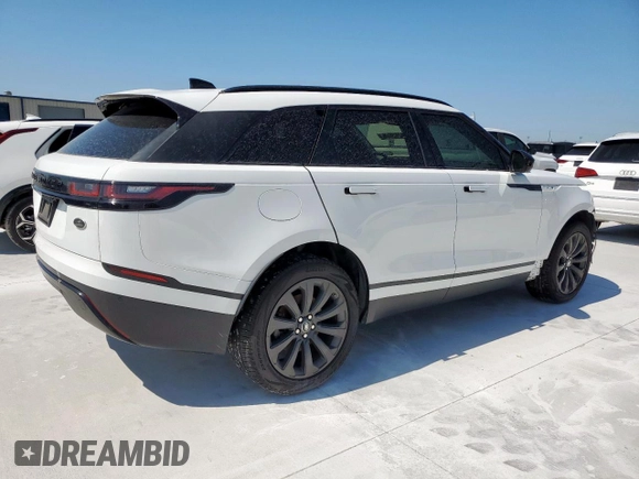 2019 Land Rover Range Rover Velar S z VIN SALYB2EX1KA218663, wystawiony jako Copart lot #57974305 z przebiegiem 47 842 mil mil oraz Szkoda całkowita • Salvage title. Historia ofert i sprzedaży dostępna na DreamBid. Obrazek 3.