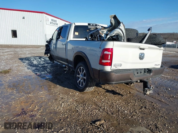 2024 Ram 2500 Laramie Longhorn with VIN 3C6UR5GL7RG268421, listed as a IAAI auction lot 41176499 with Not provided miles and . Bid and sale history available at DreamBid. Image 3.