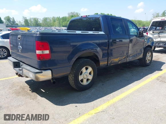 2005 Ford F-150 XLT z VIN 1FTPW12555KB44862, wystawiony jako IAAI lot #42275212 z przebiegiem 361 651 mil mil oraz . Historia ofert i sprzedaży dostępna na DreamBid. Obrazek 4.