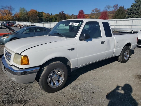 2003 Ford Ranger XL Fleet with VIN 1FTZR44UX3TA42387, listed as a Copart auction lot 77581744 with 110,289 mi miles and Clean Title. Bid and sale history available at carsss.com. Image 1.