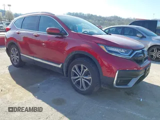 2022 Honda CR-V Touring with VIN 7FARW2H97NE013653, listed as a IAAI auction lot 41884500 with 53,195 mi miles. Bid and sale history available at carsss.com. Image 1.