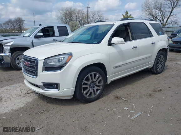 2014 GMC Acadia Denali with VIN 1GKKVTKD3EJ138763, listed as a IAAI auction lot 42011739 with 142,894 mi miles. Bid and sale history available at carsss.com. Image 17.