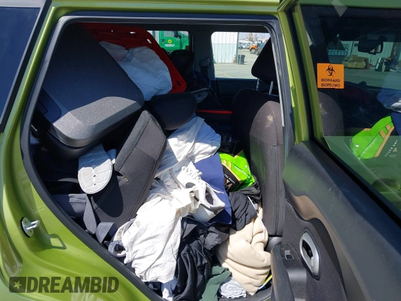 2018 Kia Soul with VIN KNDJN2A29J7904357, listed as a IAAI auction lot 41892857 with 60,378 mi miles. Bid and sale history available at carsss.com. Image 8.
