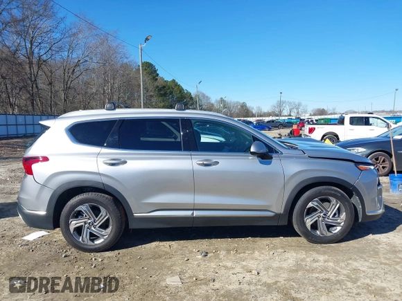 2021 Hyundai Santa Fe Essential with VIN 5NMS24AJ5MH361862, listed as a IAAI auction lot 41267193 with 32,965 mi miles. Bid and sale history available at carsss.com. Image 13.