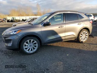2021 Ford Escape Titanium Hybrid с VIN 1FMCU9DZ0MUA07247, выставлен на аукционе Copart как лот 41506505 с пробегом 55 909 миль миль и Списание • Salvage title. История ставок и продаж доступна на DreamBid. Изображение 1.