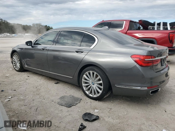 2019 BMW 7 Series 740i z VIN WBA7E2C50KB454532, wystawiony jako Copart lot #89005785 z przebiegiem 93 921 mil mil oraz Czysty tytuł • Clean title. Historia ofert i sprzedaży dostępna na DreamBid. Obrazek 2.