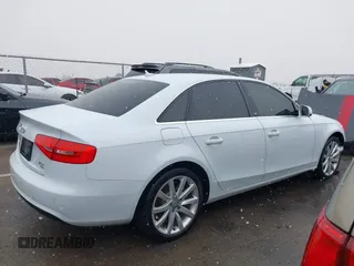 2013 Audi A4 2.0T Prestige with VIN WAUKFAFL7DN023912, listed as a IAAI auction lot 41278780 with 159,521 mi miles. Bid and sale history available at carsss.com. Image 14.