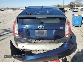 2014 Toyota Prius Four with VIN JTDKN3DU0E0389612, listed as a Copart auction lot 45700645 with Not Provided miles and Salvage Title. Bid and sale history available at carsss.com. Image 6.
