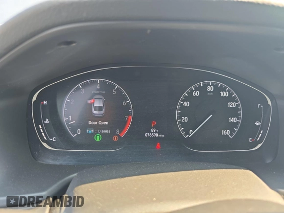 2019 Honda Accord EX-L with VIN 1HGCV2F57KA018314, listed as a Copart auction lot 63866865 with 76,598 mi miles and Clean title. Bid and sale history available at DreamBid. Image 8.
