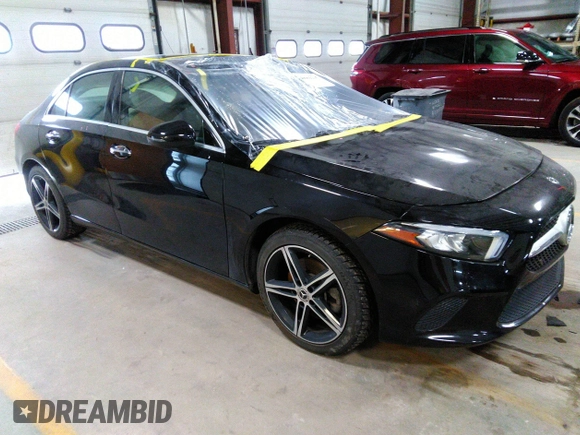 2019 Mercedes-Benz A 220 with VIN WDD3G4FB8KW022780, listed as a IAAI auction lot 40961235 with 61,944 mi miles and . Bid and sale history available at DreamBid. Image 1.
