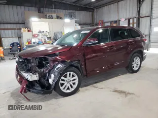 2016 Toyota Highlander LE Plus z VIN 5TDZKRFH9GS146116, wystawiony jako Copart lot #54044935 z przebiegiem 173 585 mil mil oraz Szkoda całkowita • Salvage title. Historia ofert i sprzedaży dostępna na DreamBid. Obrazek 1.
