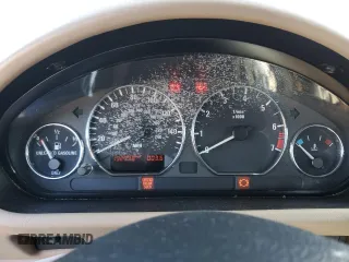 2002 BMW Z3 2.5i with VIN 4USCN33452LM05698, listed as a Copart auction lot 75881734 with 192,998 mi miles and Salvage Title. Bid and sale history available at carsss.com. Image 9.