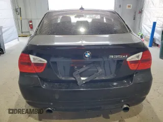 2008 BMW 3 Series 335xi with VIN WBAVD53568A010629, listed as a Copart auction lot 55350445 with 199,290 mi miles and Salvage title. Bid and sale history available at DreamBid. Image 6.