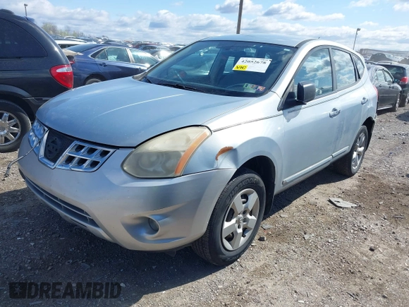 2013 Nissan Rogue SL with VIN JN8AS5MV1DW122133, listed as a IAAI auction lot 42052678 with 107,166 mi miles and . Bid and sale history available at DreamBid. Image 2.