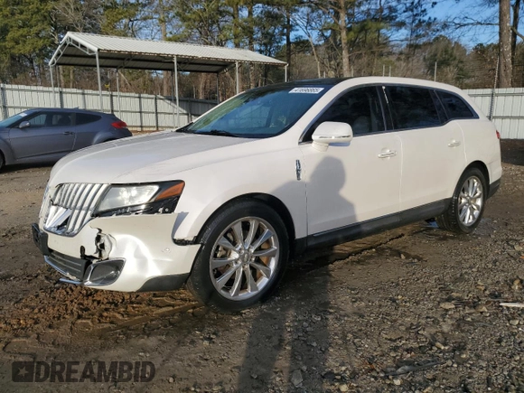 2012 Lincoln MKT EcoBoost with VIN 2LMHJ5AT4CBL50160, listed as a Copart auction lot 41696865 with 154,342 mi miles and Salvage Title. Bid and sale history available at DreamBid. Image 1.