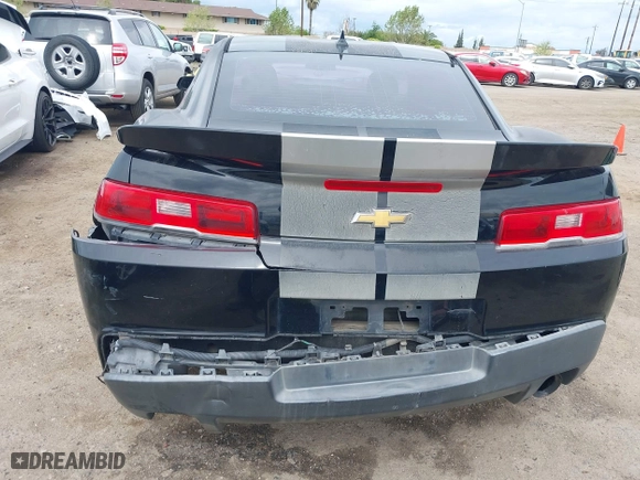 2014 Chevrolet Camaro LS with VIN 2G1FA1E33E9209867, listed as a IAAI auction lot 41921215 with 139,175 mi miles. Bid and sale history available at carsss.com. Image 6.