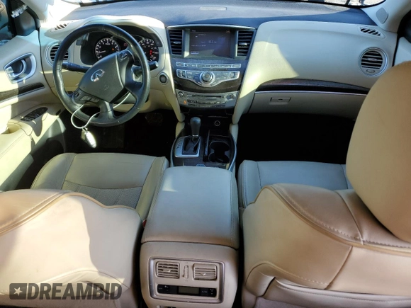 2015 Infiniti QX60 with VIN 5N1AL0MM1FC532353, listed as a Copart auction lot 43291125 with 87,530 mi miles and Salvage title. Bid and sale history available at DreamBid. Image 8.