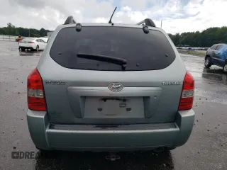 2008 Hyundai Tucson GLS with VIN KM8JM12B08U756098, listed as a Copart auction lot 66724864 with 161,364 mi miles and Salvage Title. Bid and sale history available at carsss.com. Image 6.
