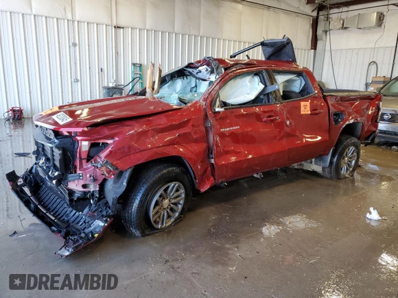 2023 Chevrolet Colorado 4WD LT z VIN 1GCPTCEK1P1198948, wystawiony jako Copart lot #49230845 z przebiegiem Nie podano mil oraz Nie do naprawy. Historia ofert i sprzedaży dostępna na DreamBid. Obrazek 1.