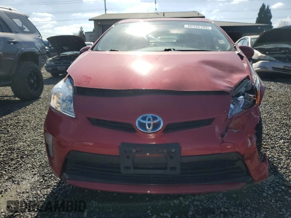 2014 Toyota Prius Four z VIN JTDKN3DU0E0356805, wystawiony jako Copart lot #46335705 z przebiegiem 78 538 mil mil oraz Szkoda całkowita • Salvage title. Historia ofert i sprzedaży dostępna na DreamBid. Obrazek 5.