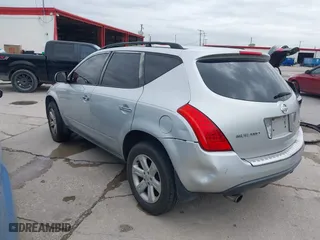 2007 Nissan Murano SL with VIN JN8AZ08W37W629945, listed as a IAAI auction lot 41950706 with 248,586 mi miles. Bid and sale history available at carsss.com. Image 3.