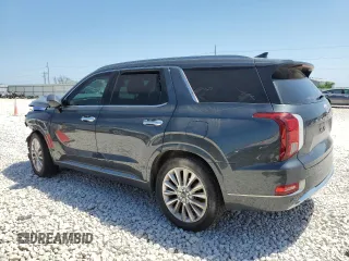 2020 Hyundai Palisade Limited with VIN KM8R54HE7LU044666, listed as a Copart auction lot 52845295 with 91,257 mi miles and Salvage title. Bid and sale history available at DreamBid. Image 2.
